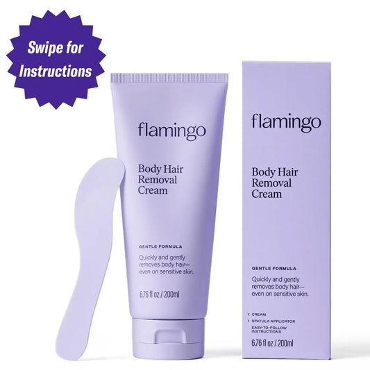 Body Hair Removal Cream – Gentle Sensitive Formula For 7-Day Lasting Smoothness