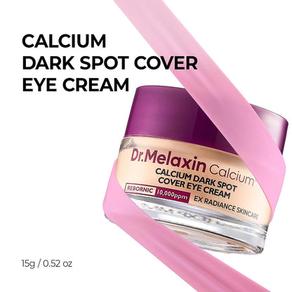 Active Calcium Eye Cream – Peach-Tinted Rebornic™ Technology For Instant Dark Spot Cover & Wrinkle Repaving