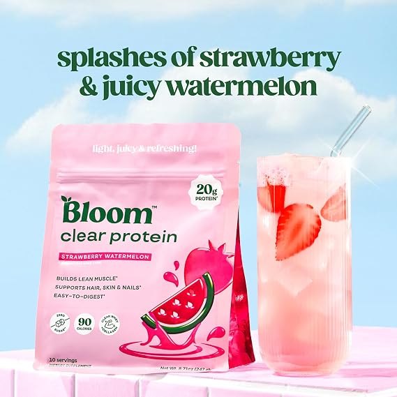 Clear Whey & Collagen Drink – Light Fruity Refreshment For Clean Muscle & Radiance