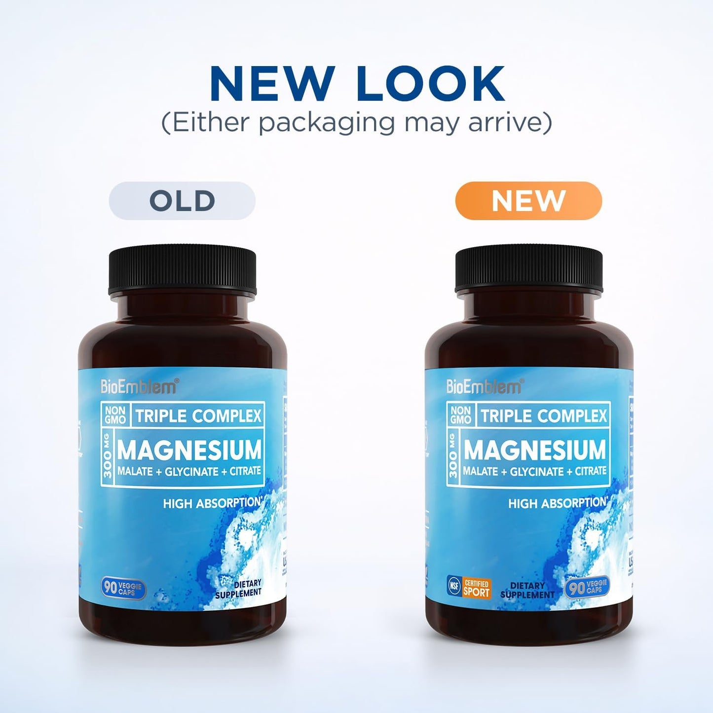Triple Magnesium Complex Capsules for Daily Calm, Muscle & Energy Support