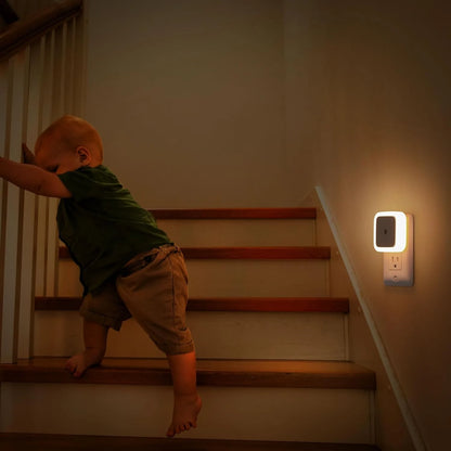 6 PCS LED Night Light – Dusk-To-Dawn Smart Sensor For Effortless Nighttime Safety
