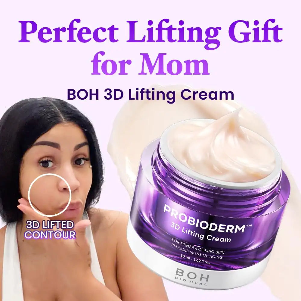 3D Lifting Night Cream – 17-Peptide & Probioderm Complex For Instant Sculpted Radiance