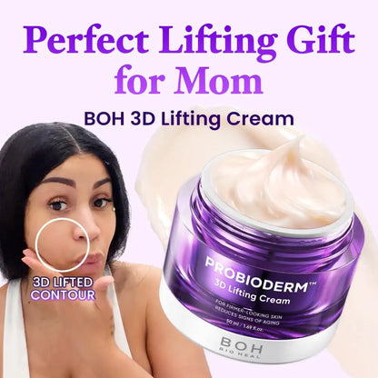 3D Lifting Night Cream – 17-Peptide & Probioderm Complex For Instant Sculpted Radiance