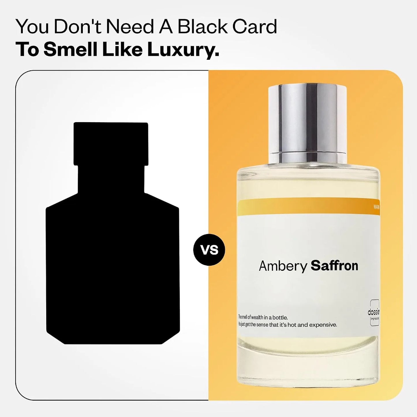 Ambery Saffron Eau De Parfum – French Saffron, Warm Amber & Luxury Scent