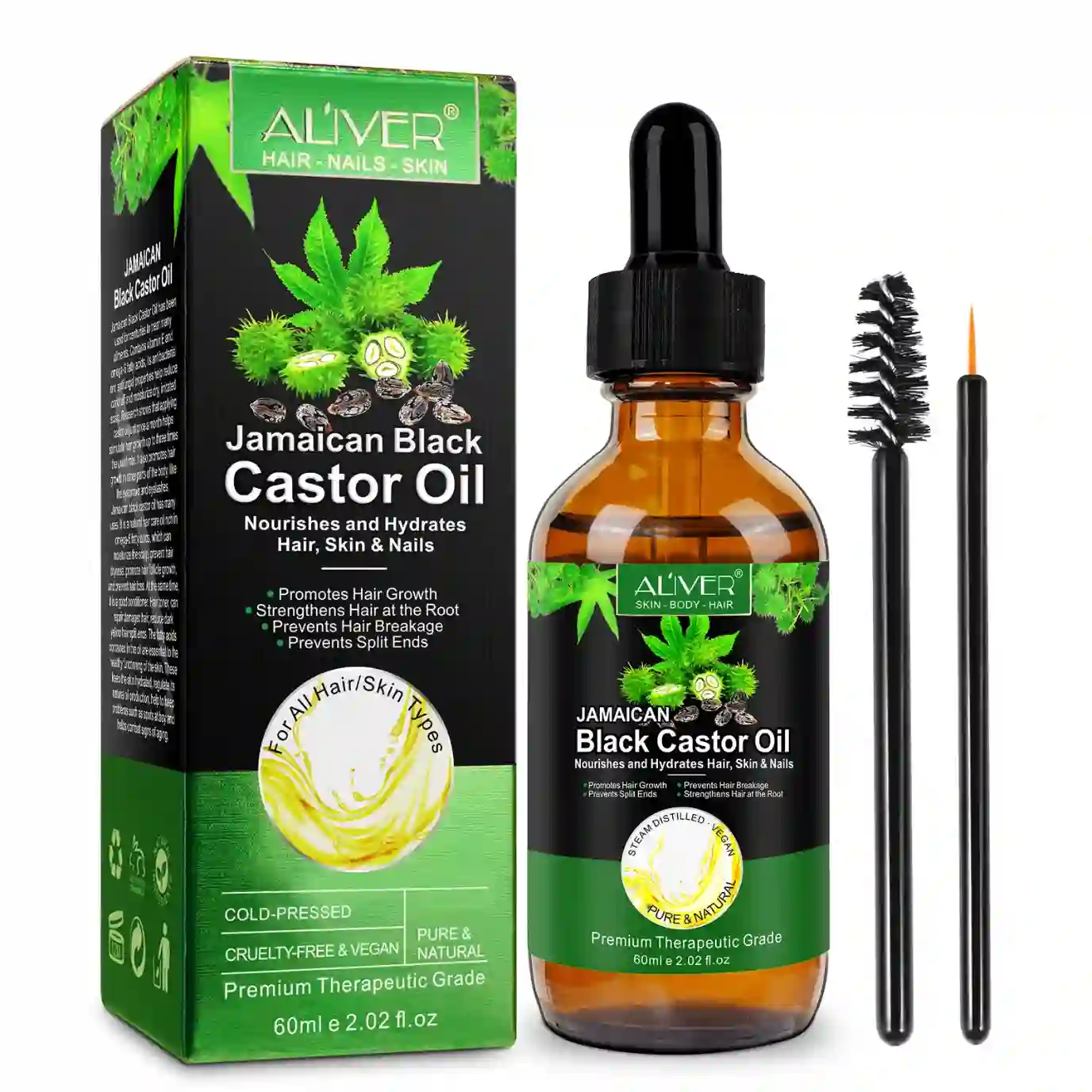 Black Castor Oil – Deep Follicle Activation For Maximum Hair & Lash Growth