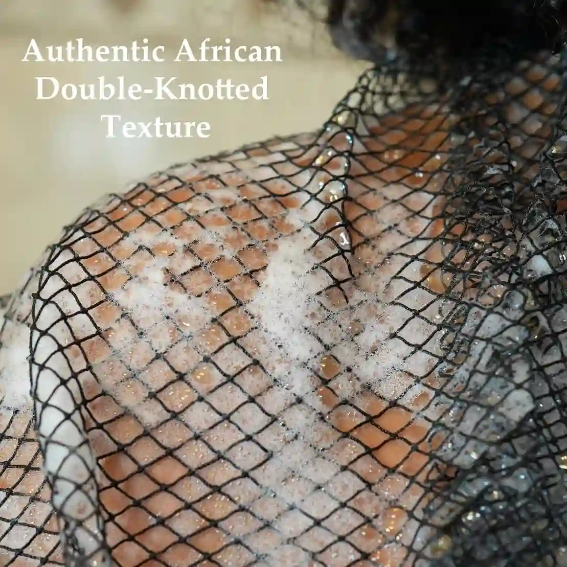 African Net Sponge – Authentic Knotted Mesh For Smooth & Glowing Skin