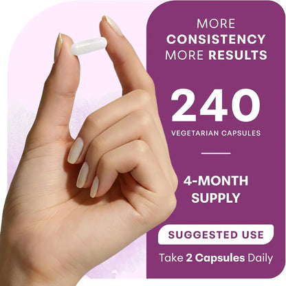 Women's Magnesium Complex Capsules – 20-in-1 Advanced Blend For Relaxation, Sleep & Daily Wellness