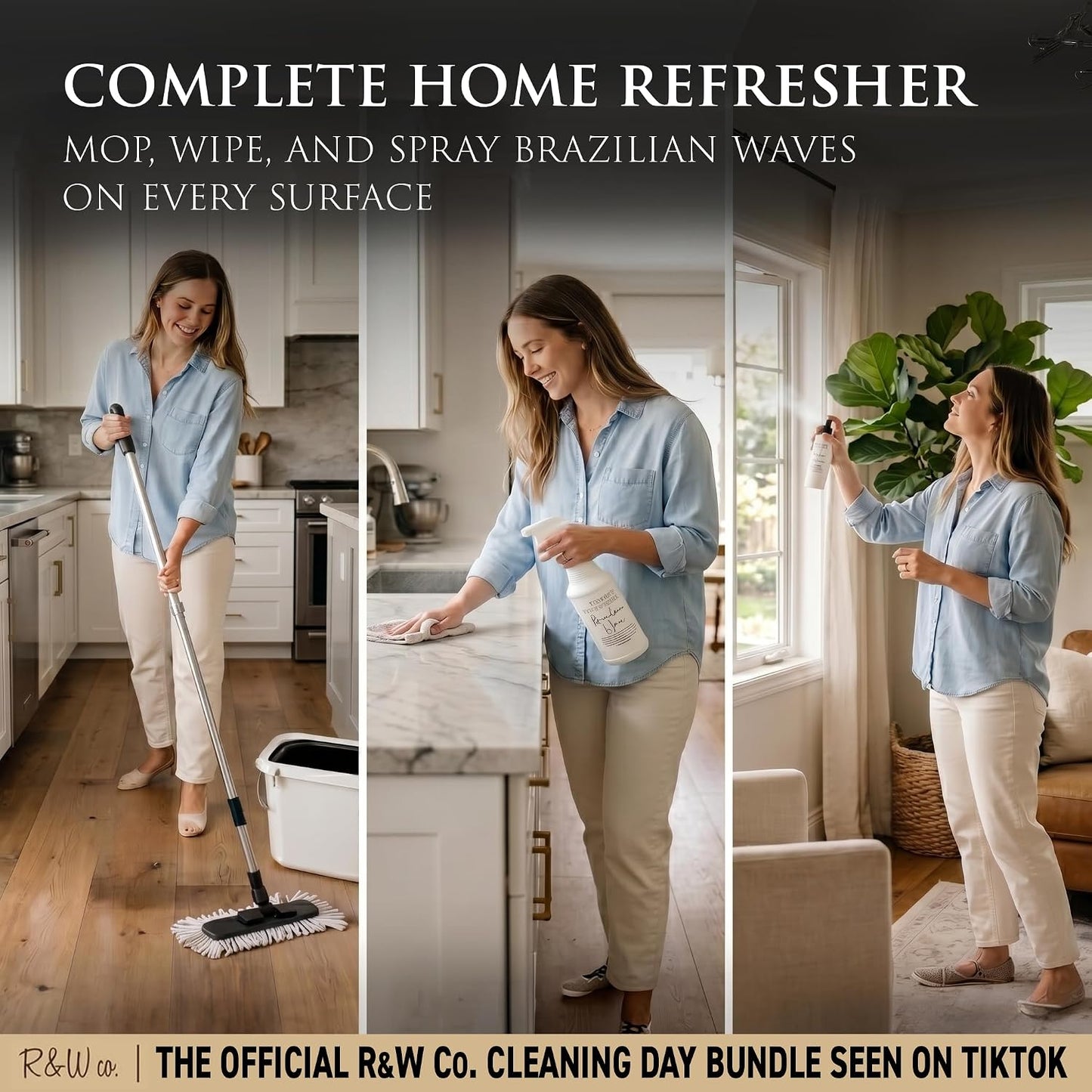 3-In-1 Cleaning Day Bundle – Full-Home Luxury Fragrance For Instant Deep Refresh