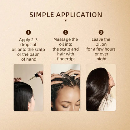 Batana Rosemary Oil for Thicker, Fuller & Stronger-Looking Hair