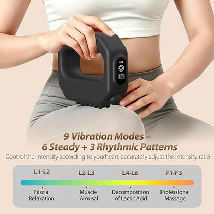 Cordless Deep Relief with a 63-Inch Adjustable Fascia Ring Massager