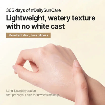 Bean Sunscreen – Essence-Like Hydration For Invisible UV Protection