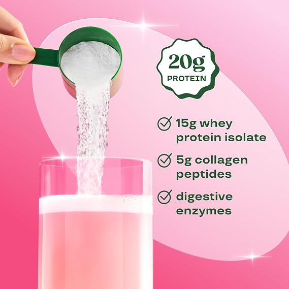 Clear Whey & Collagen Drink – Light Fruity Refreshment For Clean Muscle & Radiance