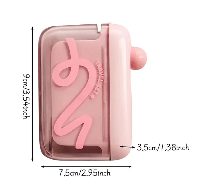Automatic Pop-up Portable Floss Dispenser - Grab your dental floss without touching the rest