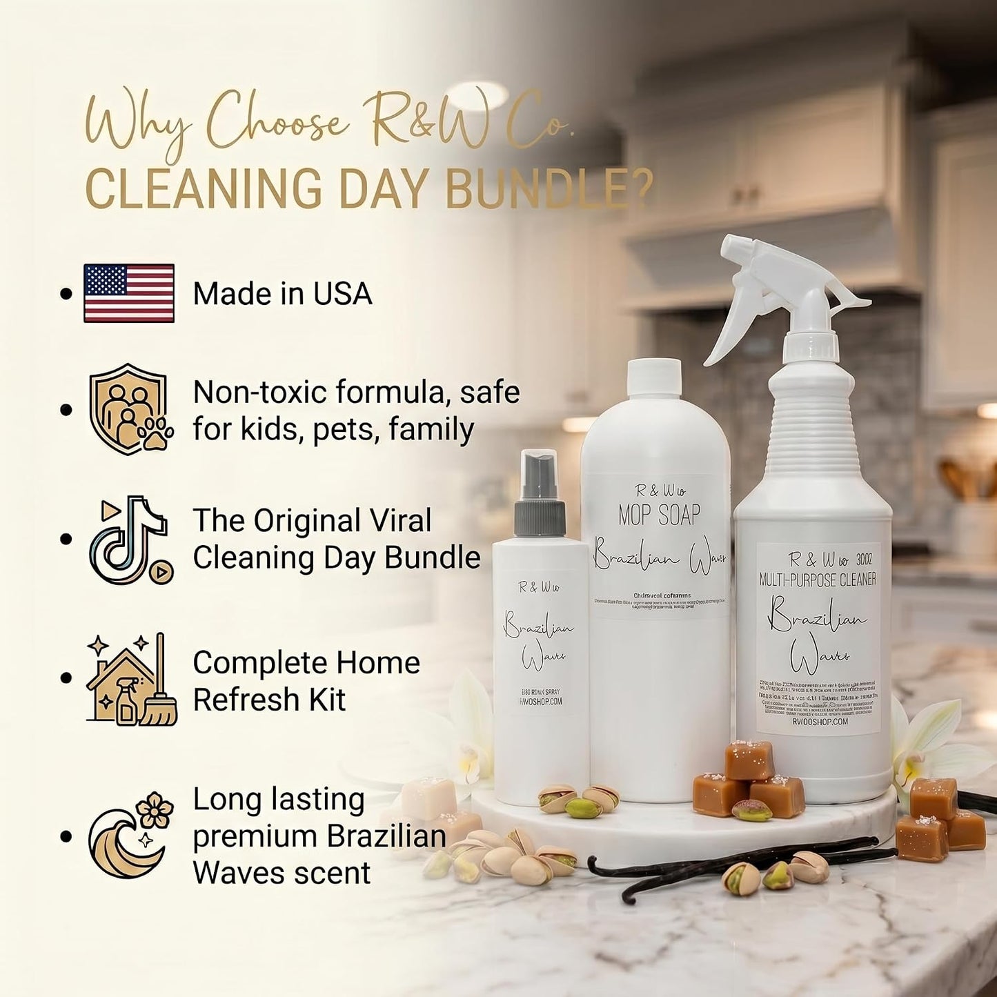 3-In-1 Cleaning Day Bundle – Full-Home Luxury Fragrance For Instant Deep Refresh