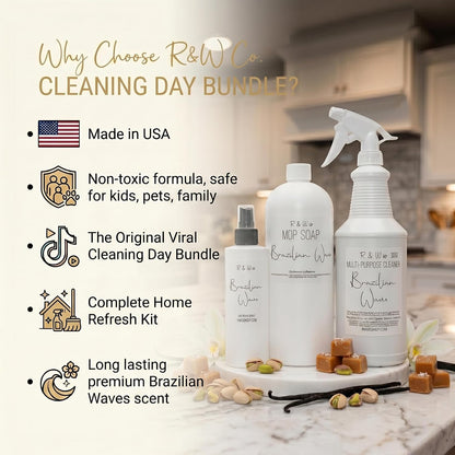 3-In-1 Cleaning Day Bundle – Full-Home Luxury Fragrance For Instant Deep Refresh