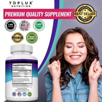 Advanced Cleansing Extract Capsules – Herbal Support for a Lighter, Flatter-Looking Feel