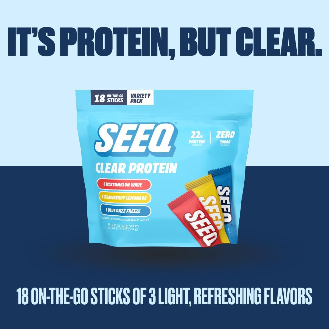 Clear Protein Stick Packs Made For Real Life