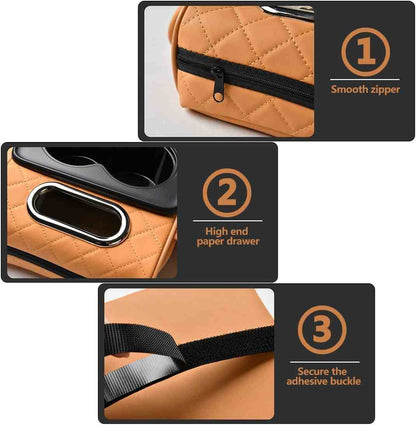 4-in-1 Console Armrest Cover - Drive in Total Comfort with Instant Reach Storage