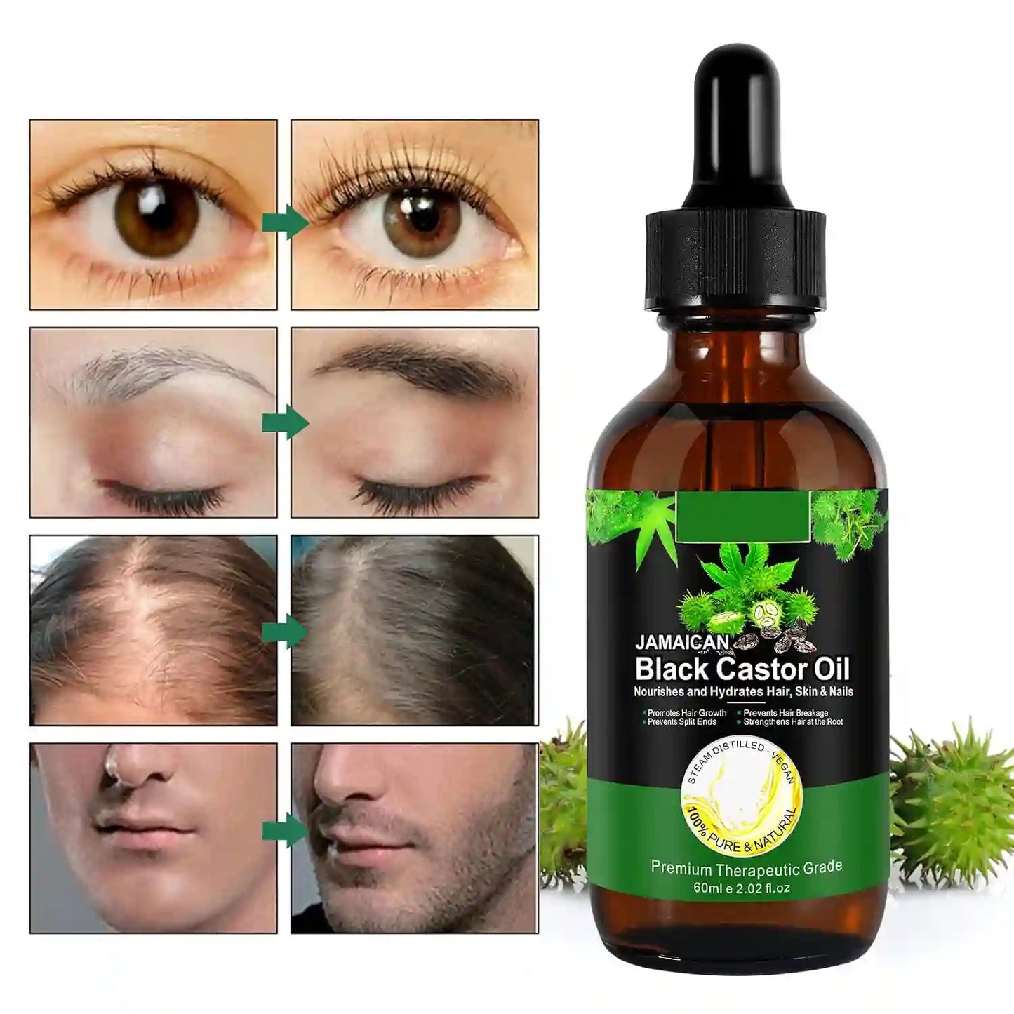 Black Castor Oil – Deep Follicle Activation For Maximum Hair & Lash Growth