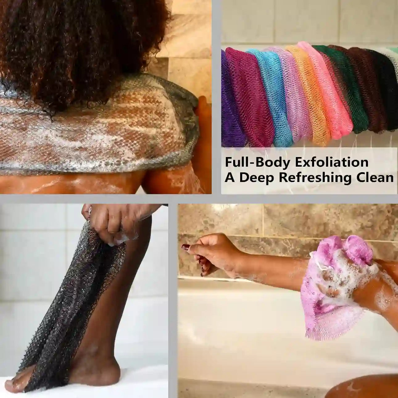 African Net Sponge – Authentic Knotted Mesh For Smooth & Glowing Skin