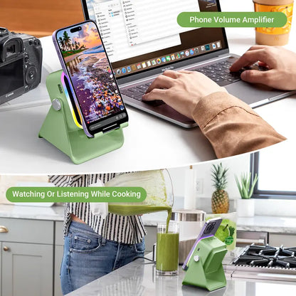 Wireless Induction Speaker Stand – Instant Sound Boost Without Bluetooth