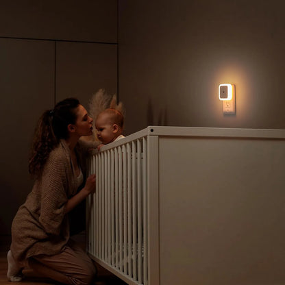 6 PCS LED Night Light – Dusk-To-Dawn Smart Sensor For Effortless Nighttime Safety