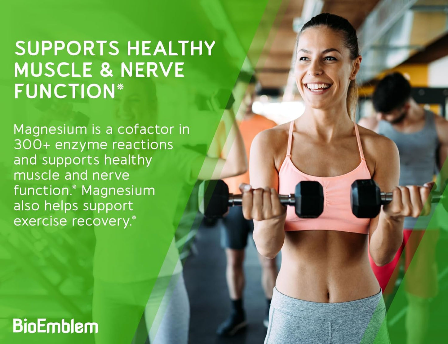 Triple Magnesium Complex Capsules for Daily Calm, Muscle & Energy Support