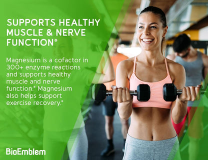 Triple Magnesium Complex Capsules for Daily Calm, Muscle & Energy Support