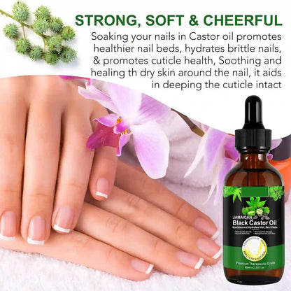 Black Castor Oil – Deep Follicle Activation For Maximum Hair & Lash Growth