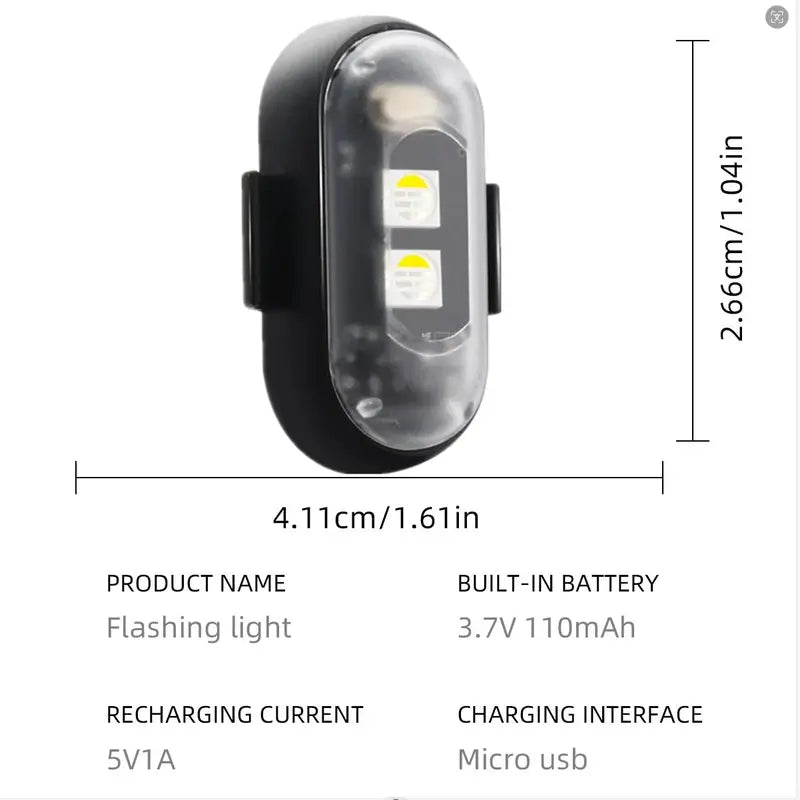 Wireless Remote Strobe Light – Be Seen Instantly, Drive With Confidence