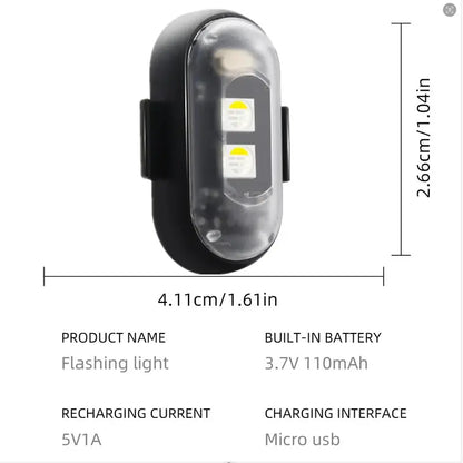 Wireless Remote Strobe Light – Be Seen Instantly, Drive With Confidence